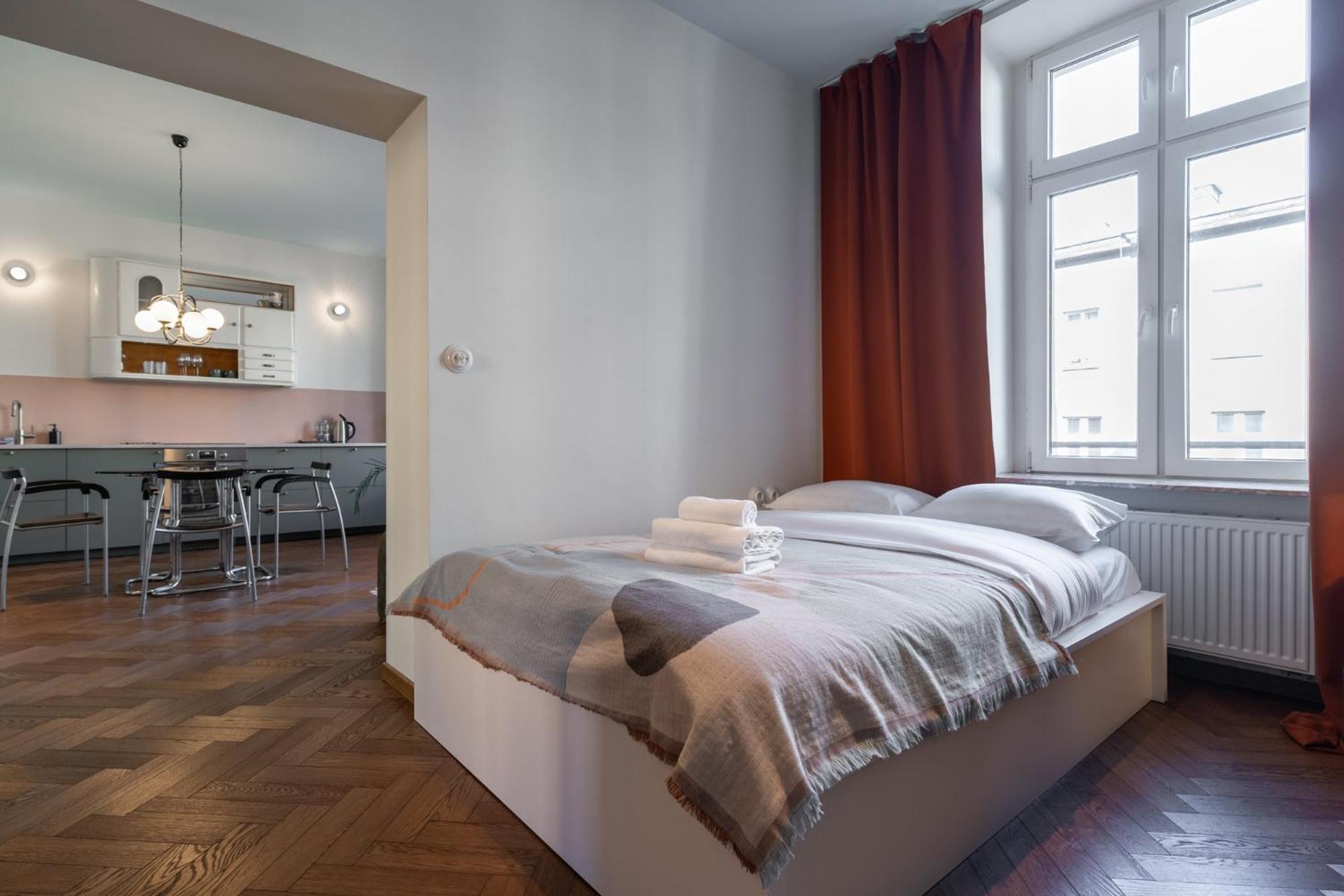 Stylowy Apartament W Centrum - Opolska Katowice Bagian luar foto